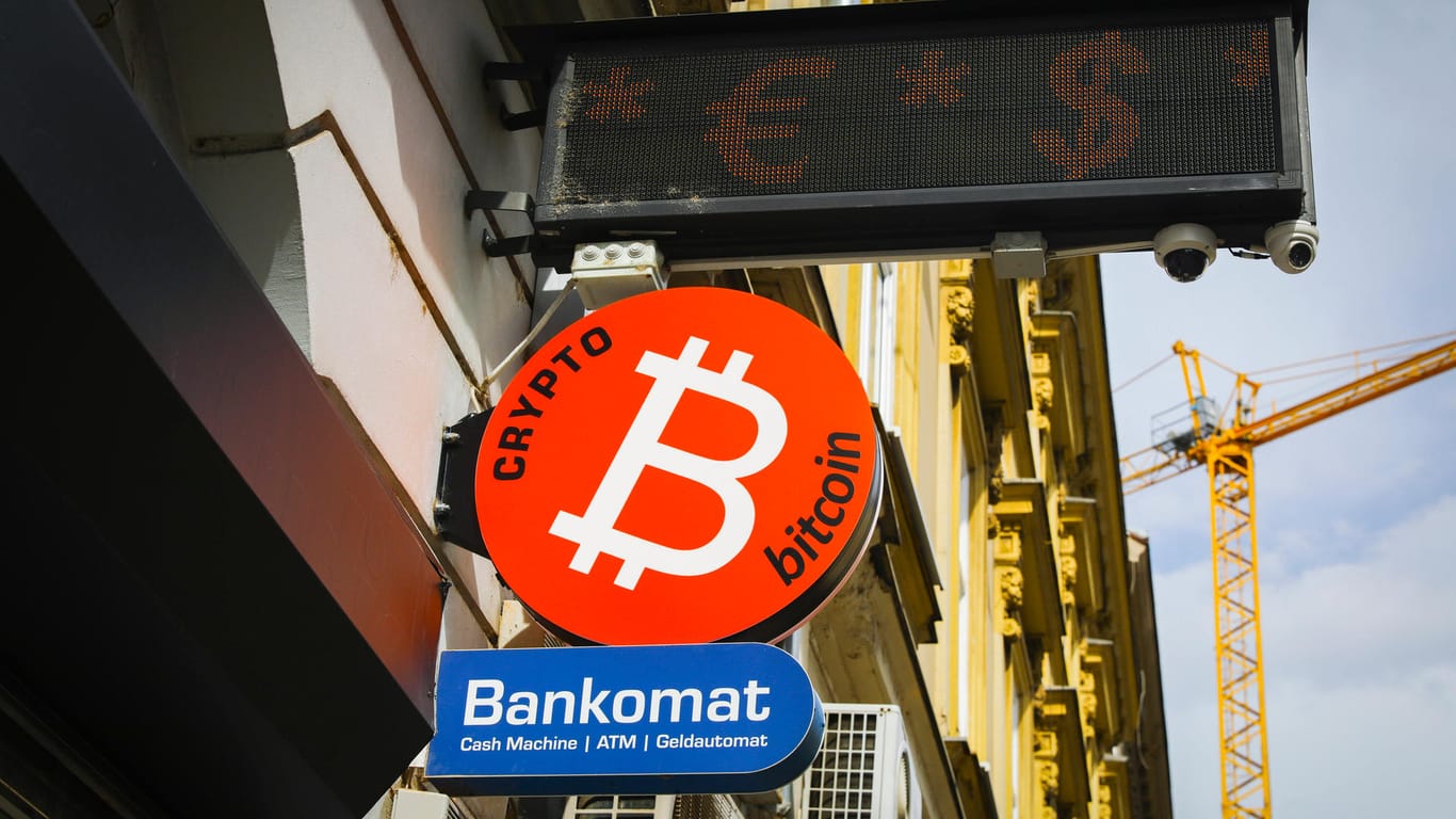 Bitcoin-Symbol: Die drohende Evergrande-Insolvenz setzt auch den Kryptomärkten zu.
