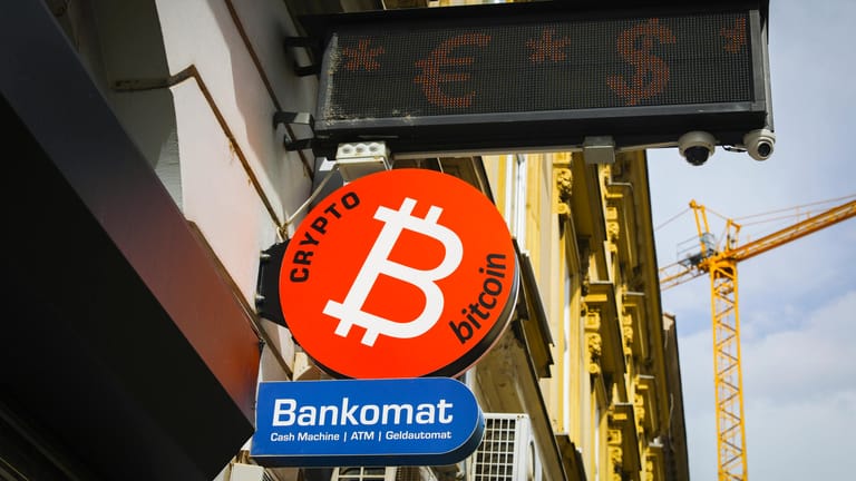 Bitcoin-Symbol: Die drohende Evergrande-Insolvenz setzt auch den Kryptomärkten zu.