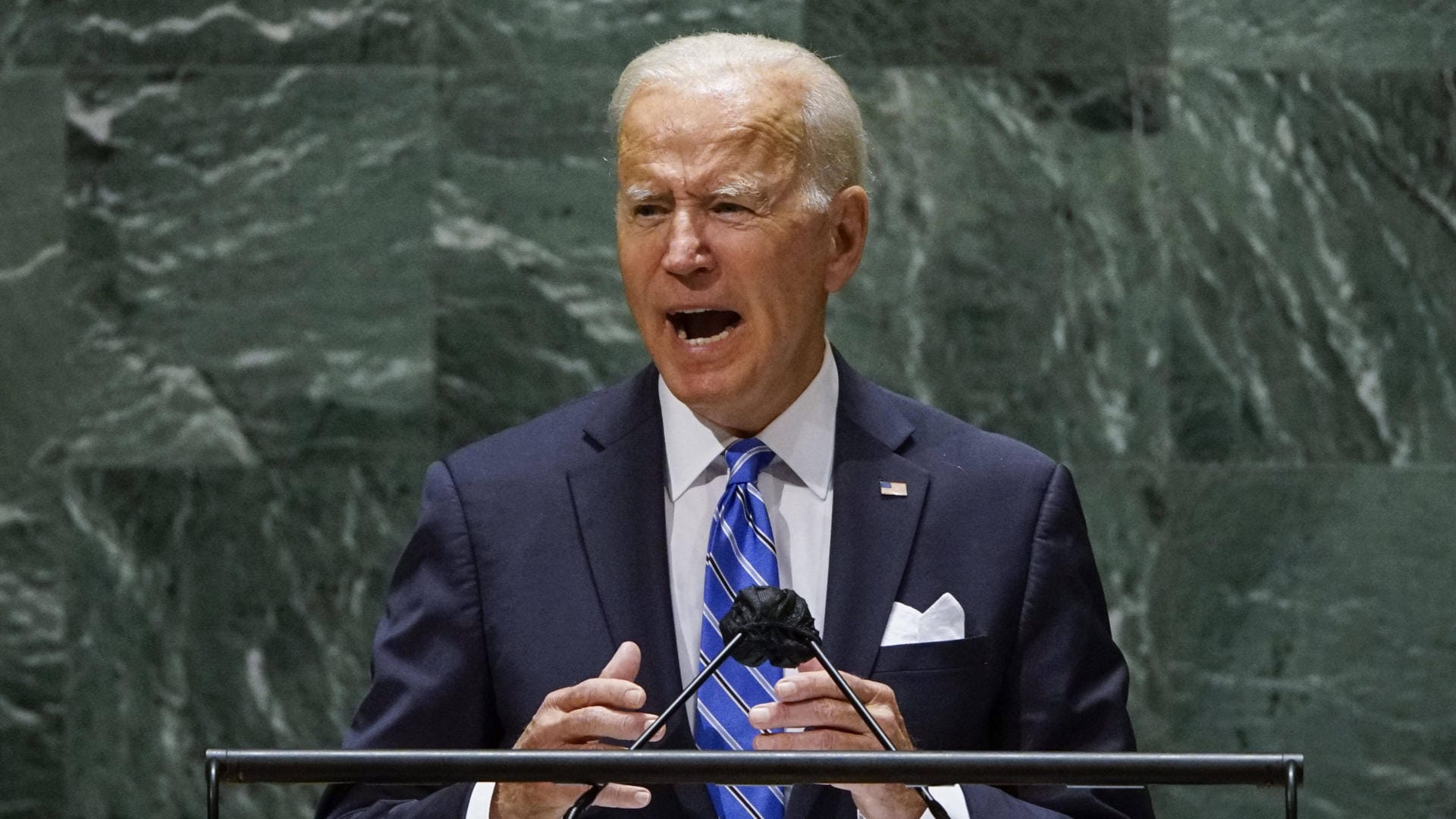 US-Präsident Joe Biden: Freundlich, aber deutlich.