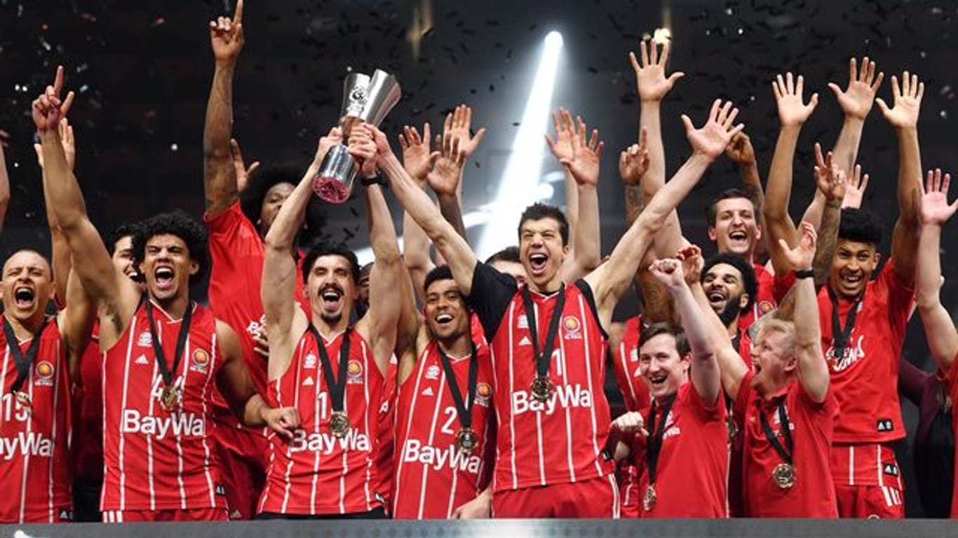 Topfavorit der Basketball-Trainer auf die Meisterschaft: Pokalsieger FC Bayern München.