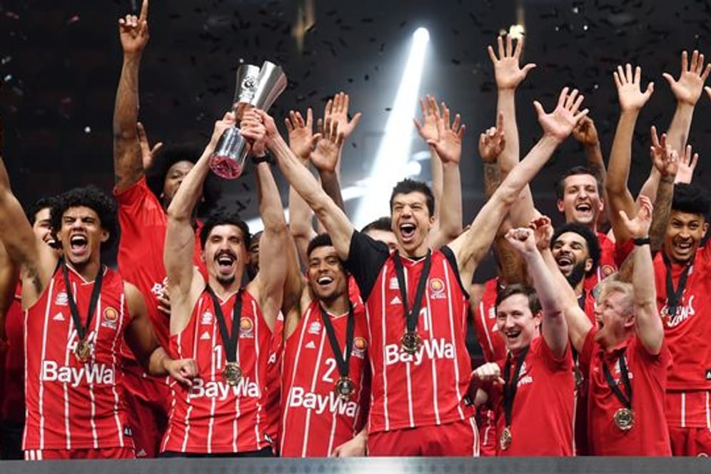 Topfavorit der Basketball-Trainer auf die Meisterschaft: Pokalsieger FC Bayern München.
