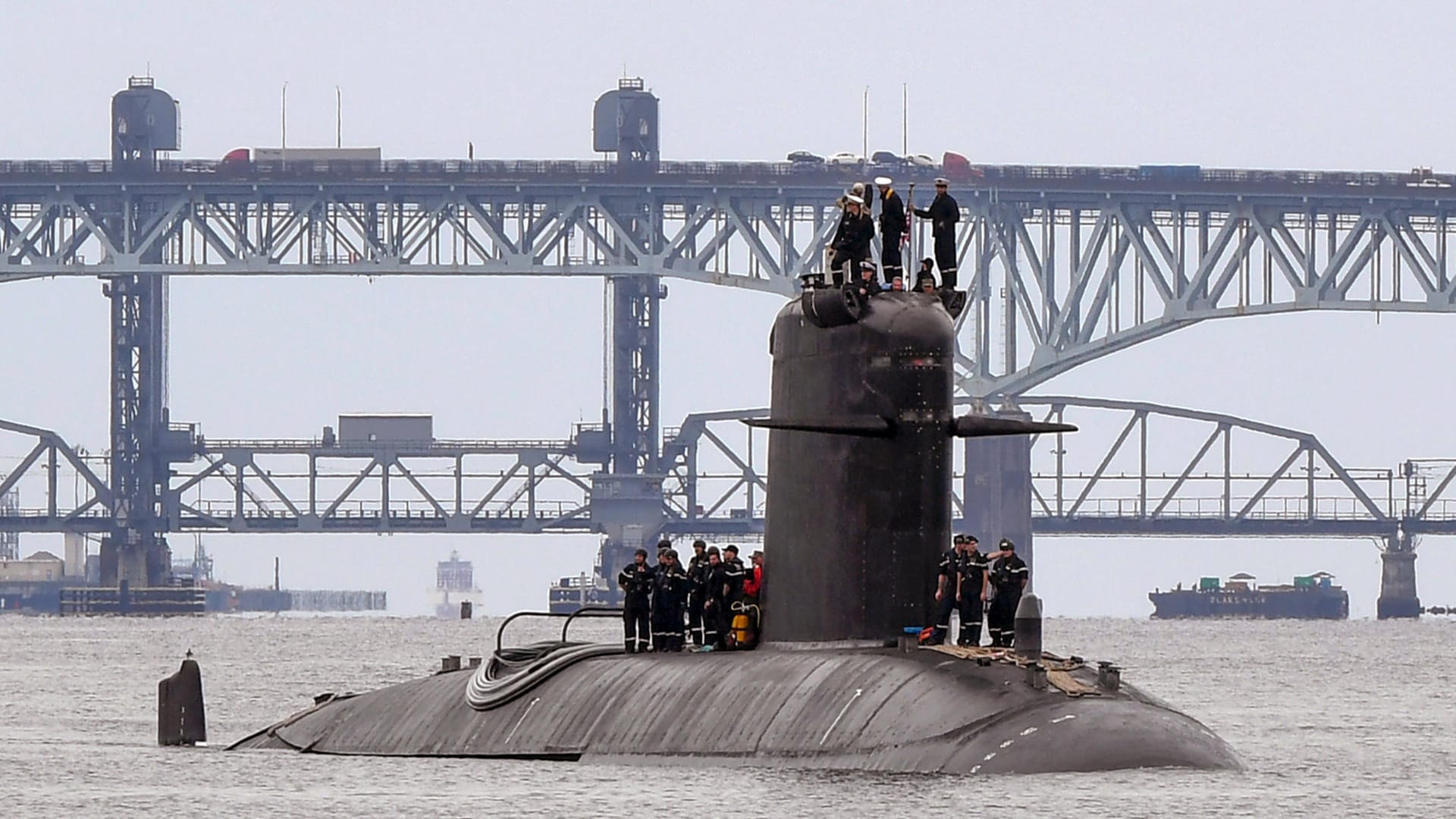 Französisches U-Boot in der Themse in England: Ursprünglich wollte Frankreich Australien mit neuen U-Booten ausrüsten, der Milliardendeal scheiterte, stattdessen erhielten die USA und Großbritannien den Vorzug. (Archivbild)