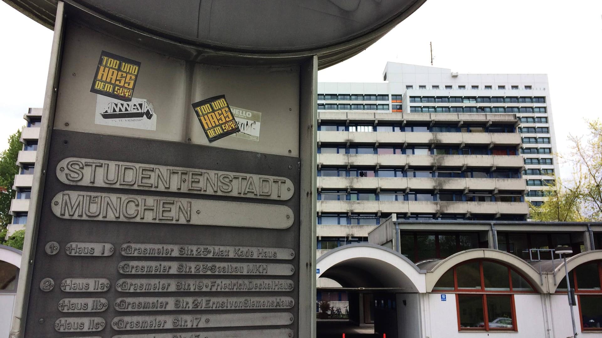Die Münchner Studentenstadt im Stadtteil Freimann (Archivbild): Hier wohnen Tausende Studierende.