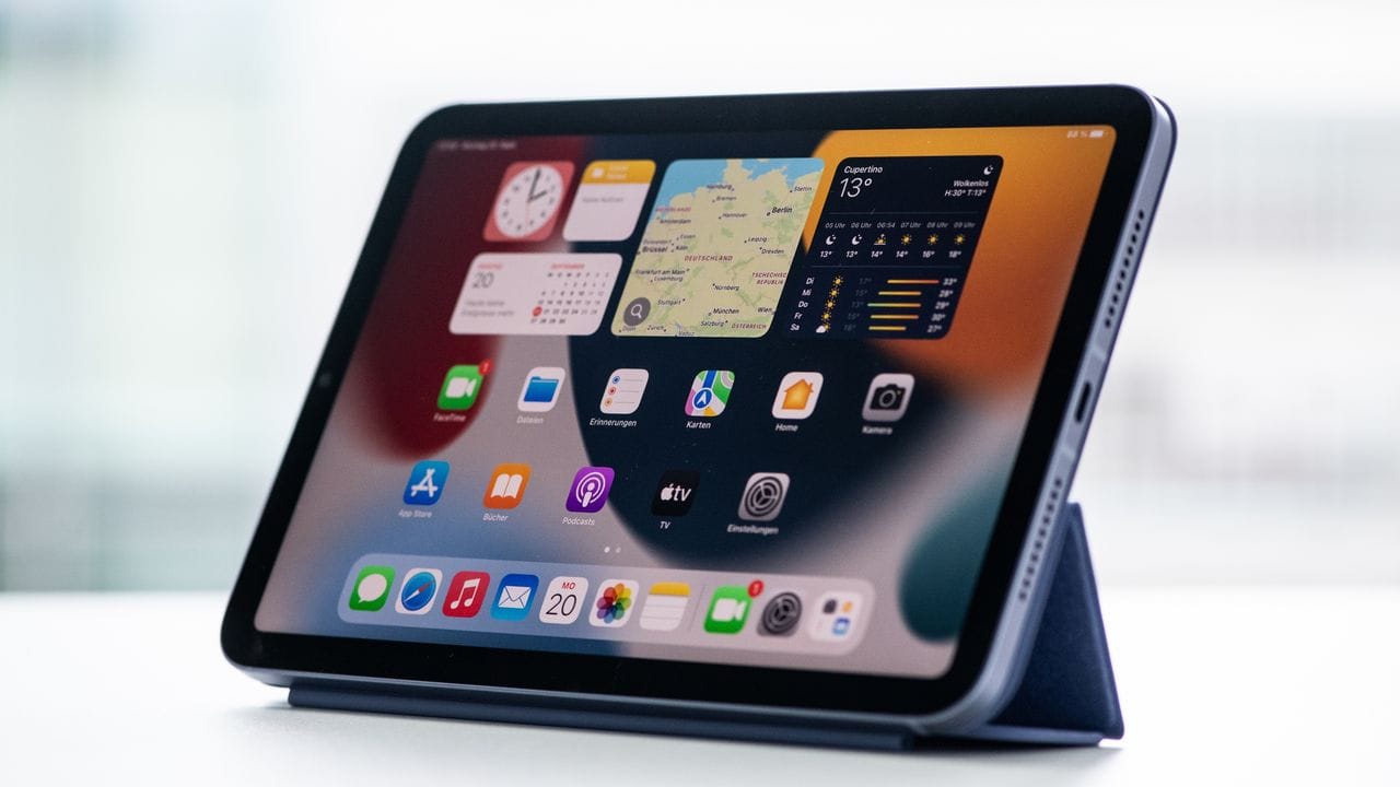 Der Bildschirm des neuen iPad mini misst 8,3 Zoll in der Diagonalen. Der Bildschirm des neuen iPad mini misst 8,3 Zoll in der Diagonalen.