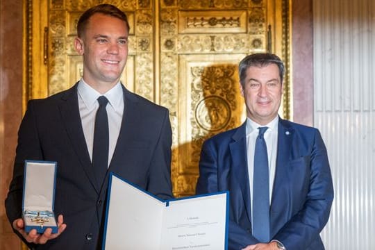 Manuel Neuer erhält Bayerischen Verdienstorden