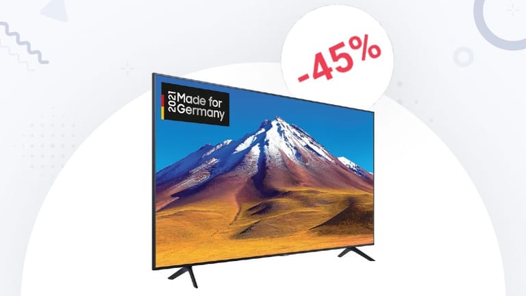 Lidl reduziert großen Samsung-Fernseher.