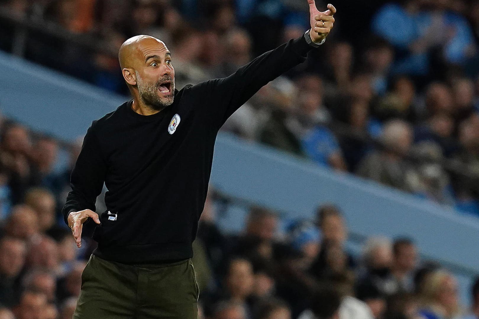 Pep Guardiola ist seit 2016 Trainer von Manchester City, besitzt dort noch einen Vertrag bis 2023.