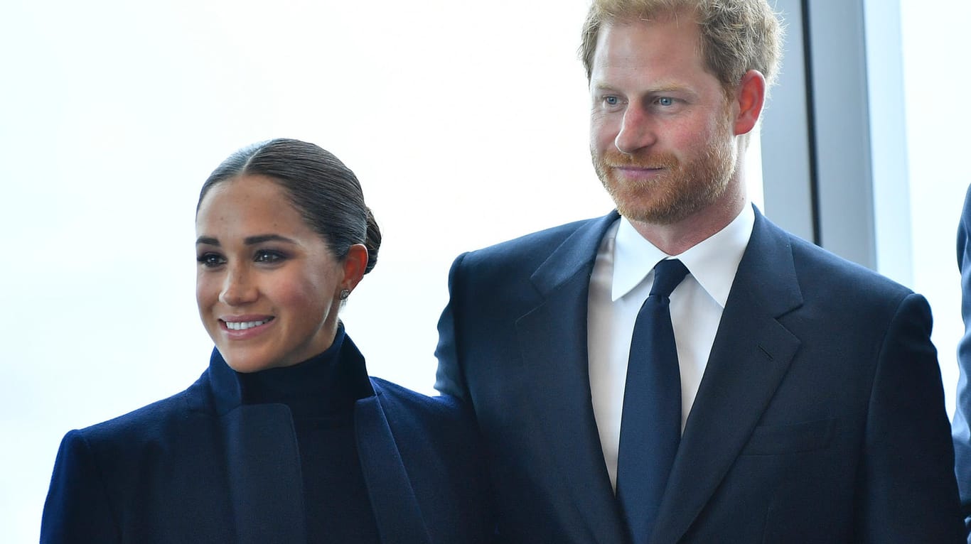 Herzogin Meghan und Prinz Harry: Das Paar ist am 23. September in New York.