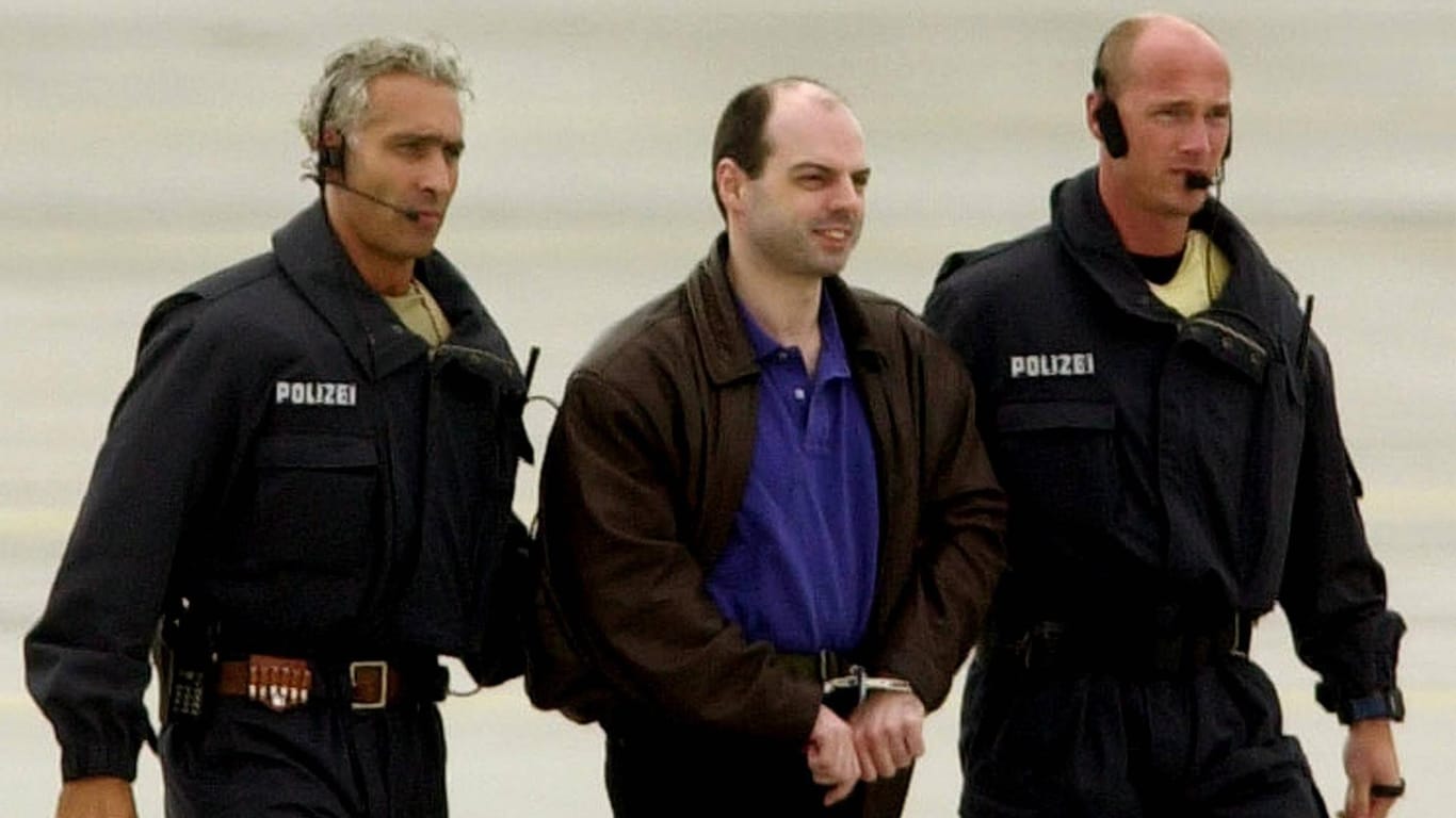 Angeklagter Thomas Drach im Jahr 2000: Er gehört zu Deutschlands gefährlichsten Schwerverbrechern.