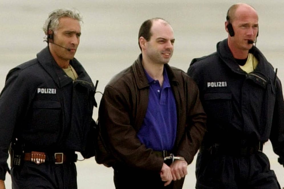Angeklagter Thomas Drach im Jahr 2000: Er gehört zu Deutschlands gefährlichsten Schwerverbrechern.