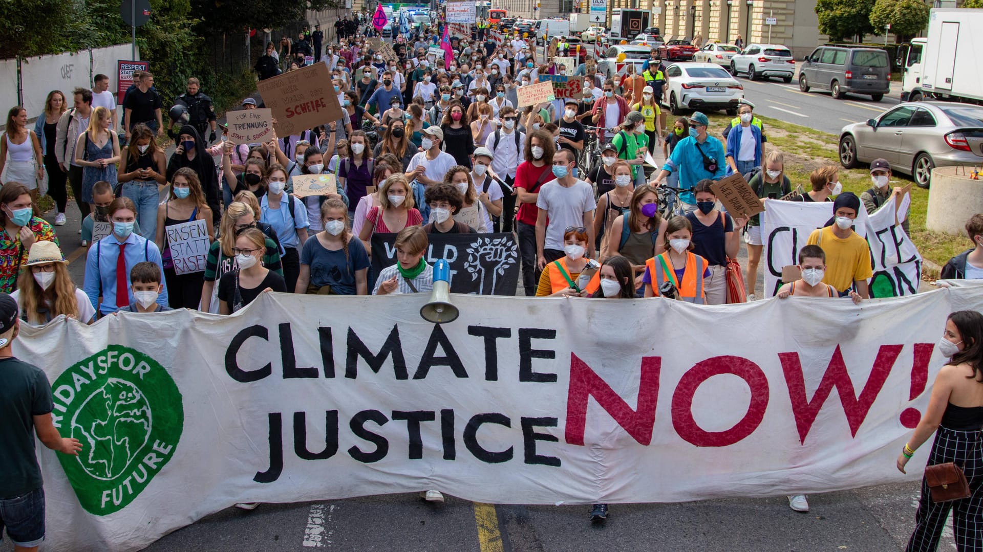 "Fridays for Future"-Demo in München Anfang September: Heute gehen die Aktivisten wieder in über 350 deutschen Städten auf die Straße.