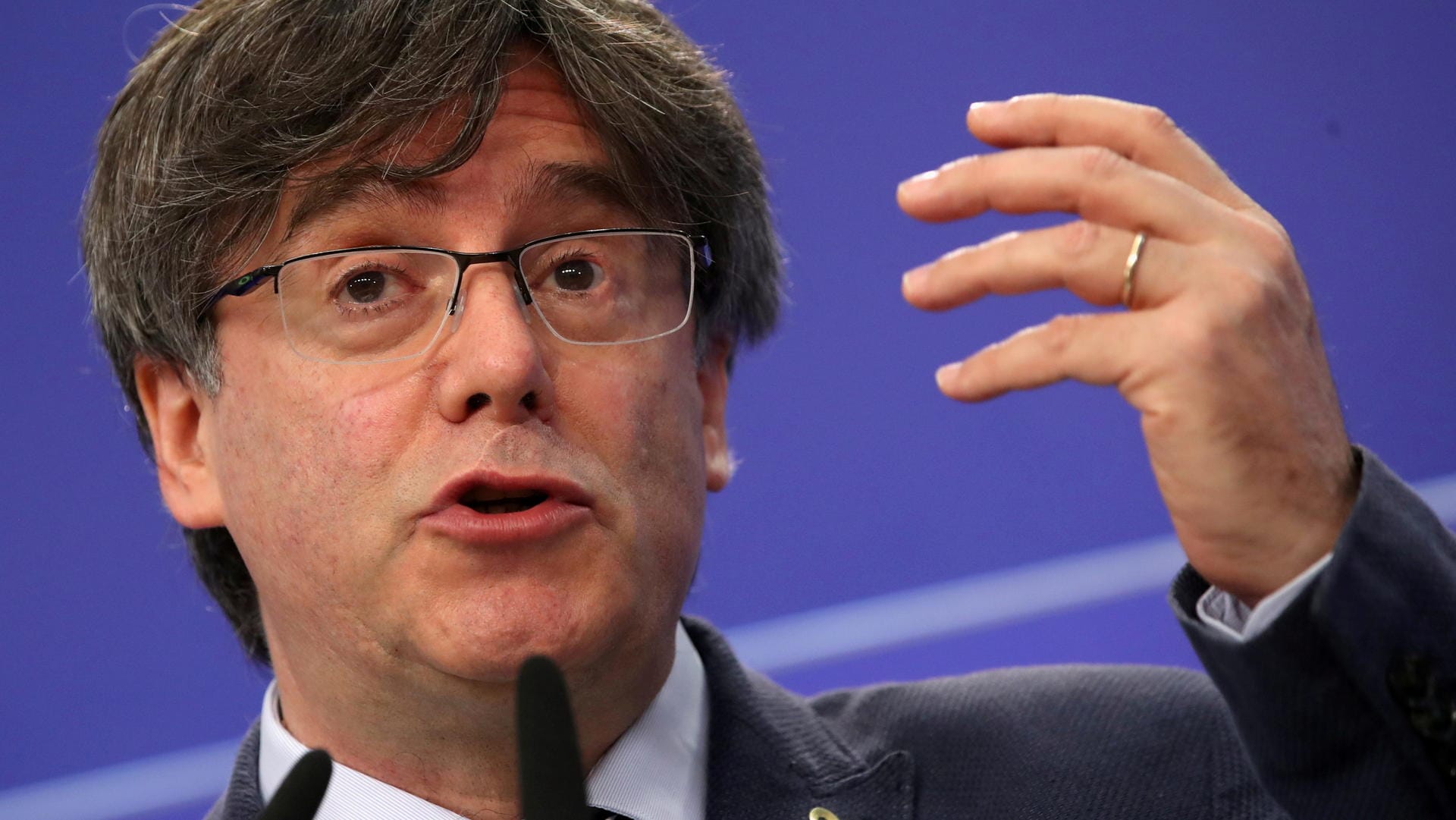 Carles Puigdemont (Archivbild): Spanien wirft dem Separatisten unter anderem Rebellion vor.