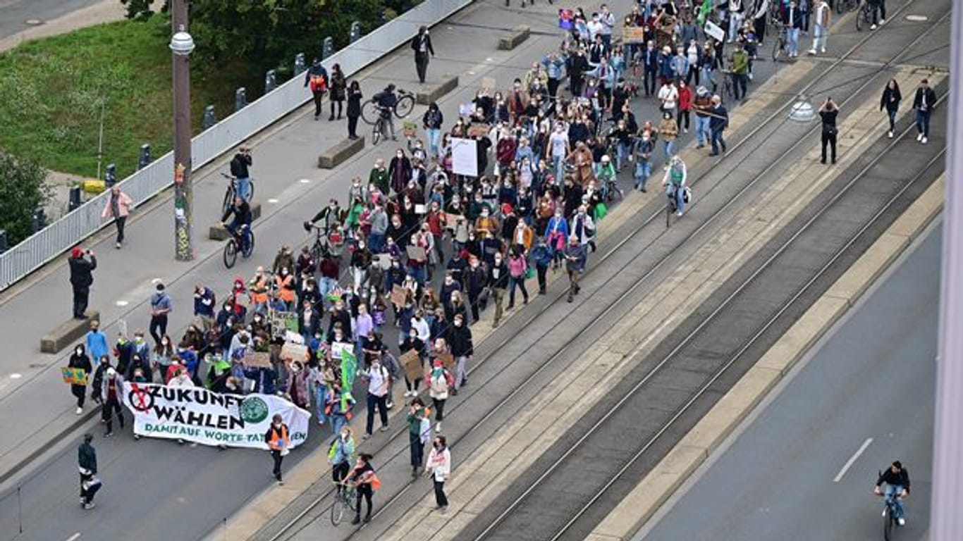 Demonstration von „Fridays for Future“ in Hannover