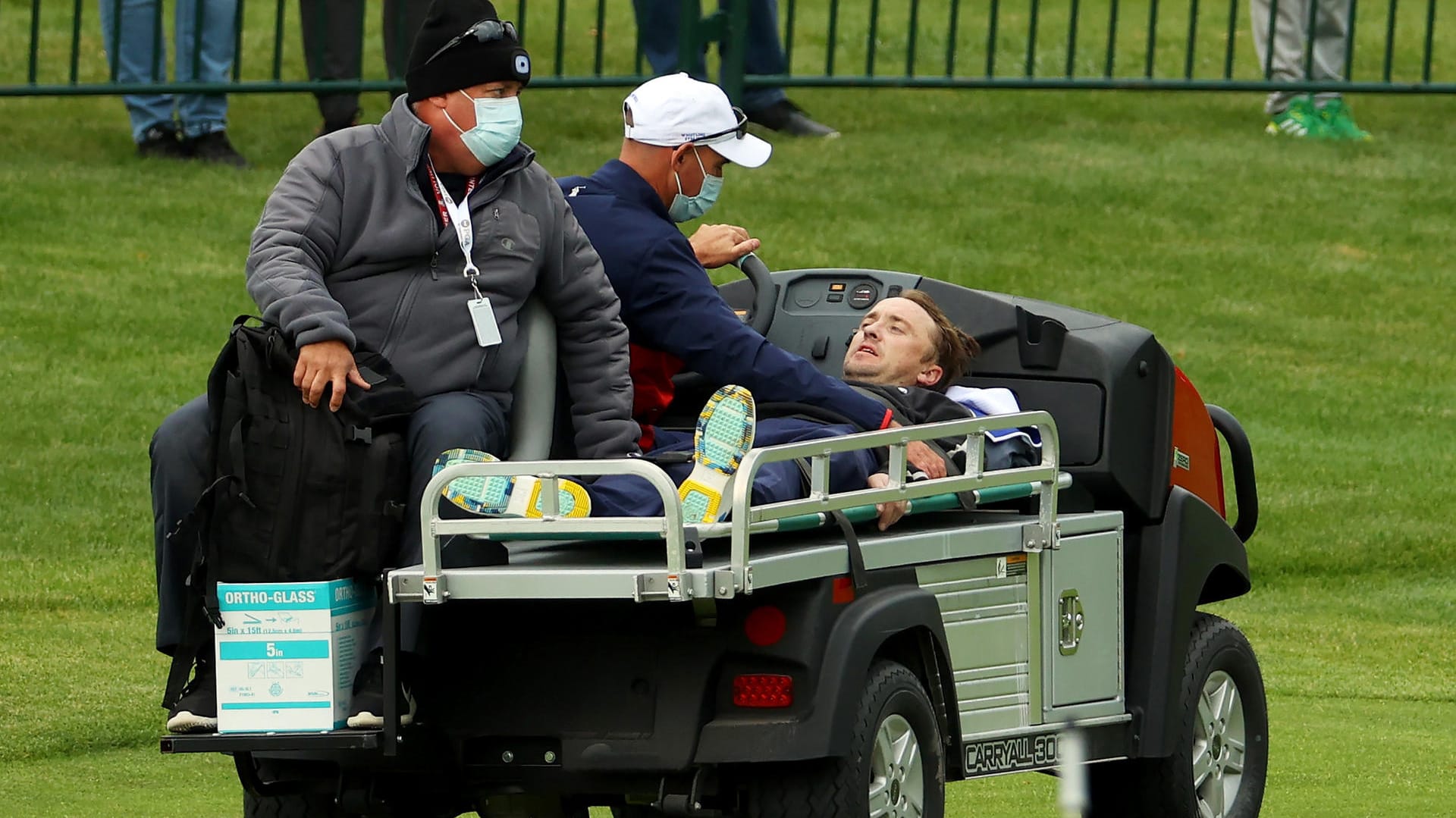 Tom Felton: Der Schauspieler brach bei einem Golfturnier zusammen.