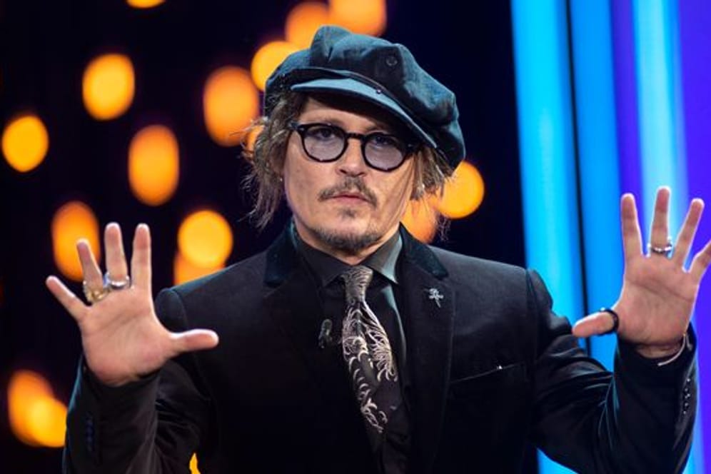 Der Schauspieler Johnny Depp beim Internationalen Filmfestival von San Sebastián.
