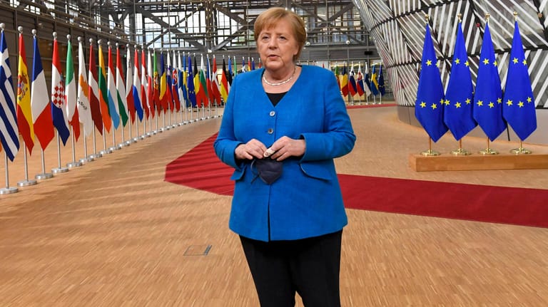 Kanzlerin Angela Merkel: "Sie hat ein System gefördert, das die EU an ihre Grenzen bringt."