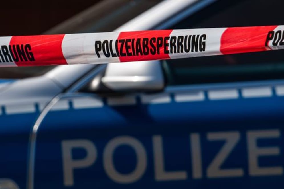 Polizeiabsperrung