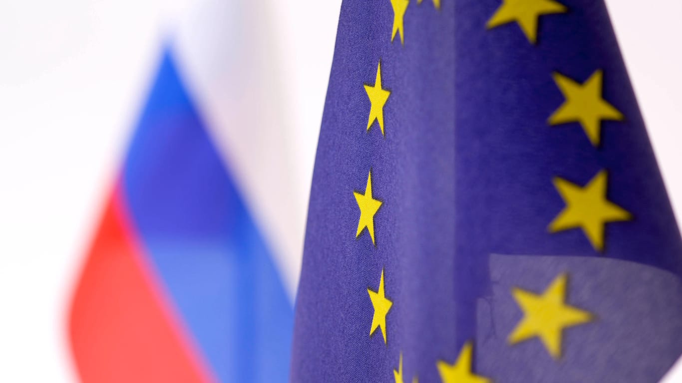 Russland und die Europäische Union (Archivfoto): Russlands Aktivitäten seien nicht hinnehmbar, so die EU.
