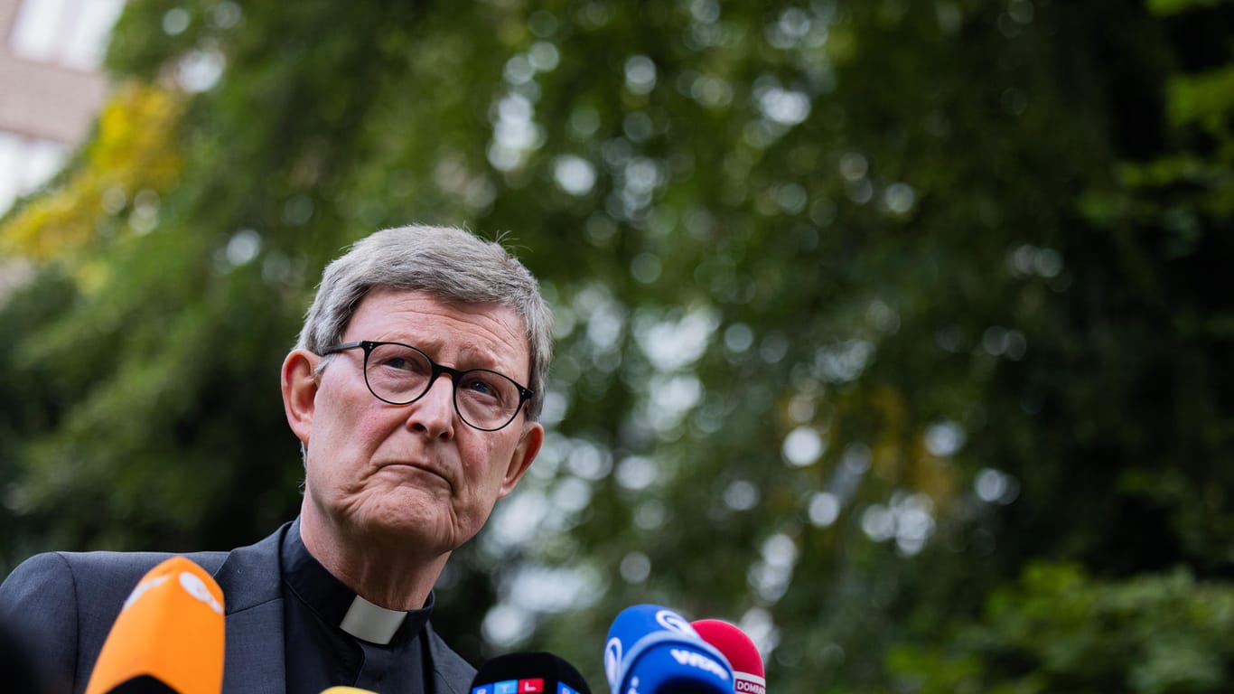 Kardinal Rainer Maria Woelki nach der Entscheidung des Vatikan: Er darf weiter Erzbischof von Köln bleiben.