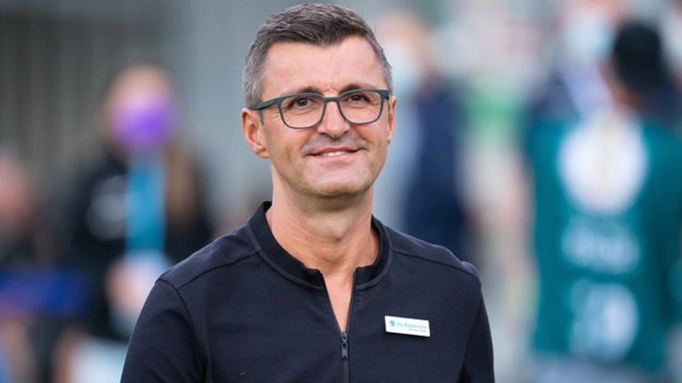 Cheftrainer Michael Köllner vom TSV 1860 München