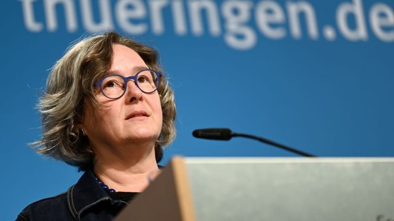 Thüringens Gesundheitsministerin Heike Werner (Linke)