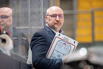 Trainer Frank Fischöder von den Nürnberg Ice Tigers