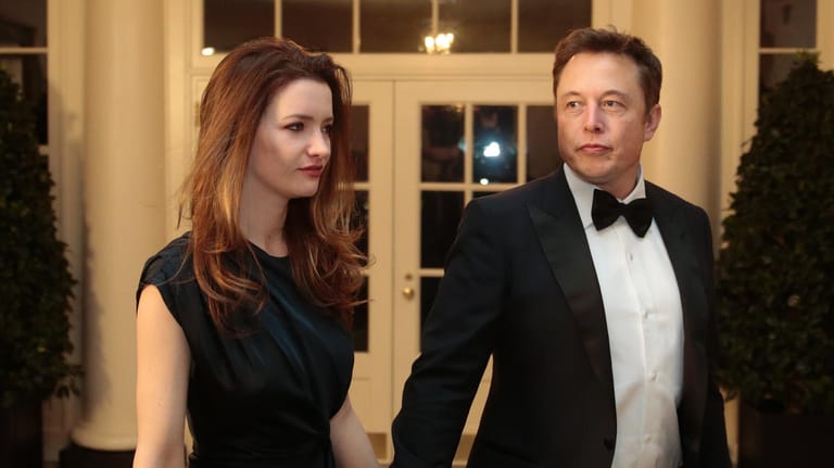 Elon Musk und Talulah Riley: Das Paar heiratete zwei Mal.