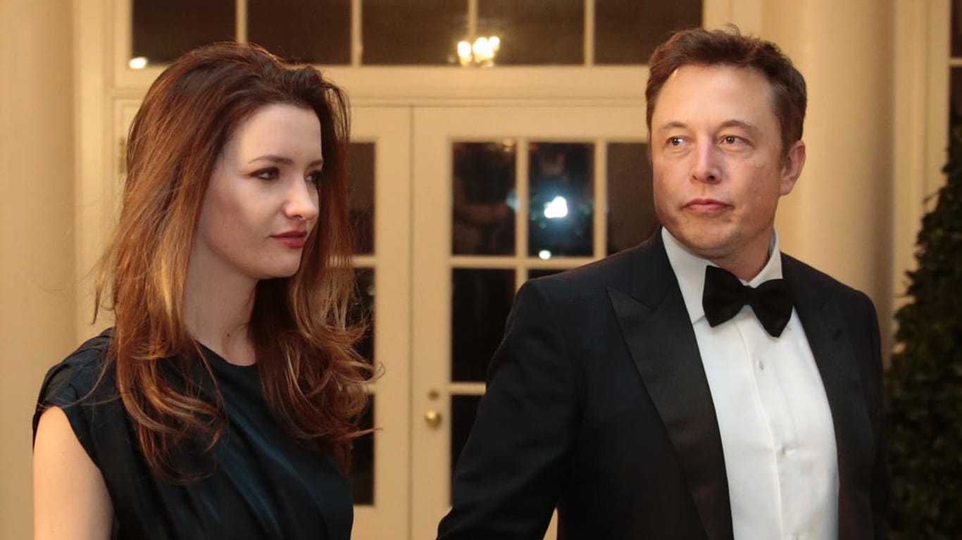 Elon Musk und Talulah Riley: Das Paar heiratete zwei Mal.