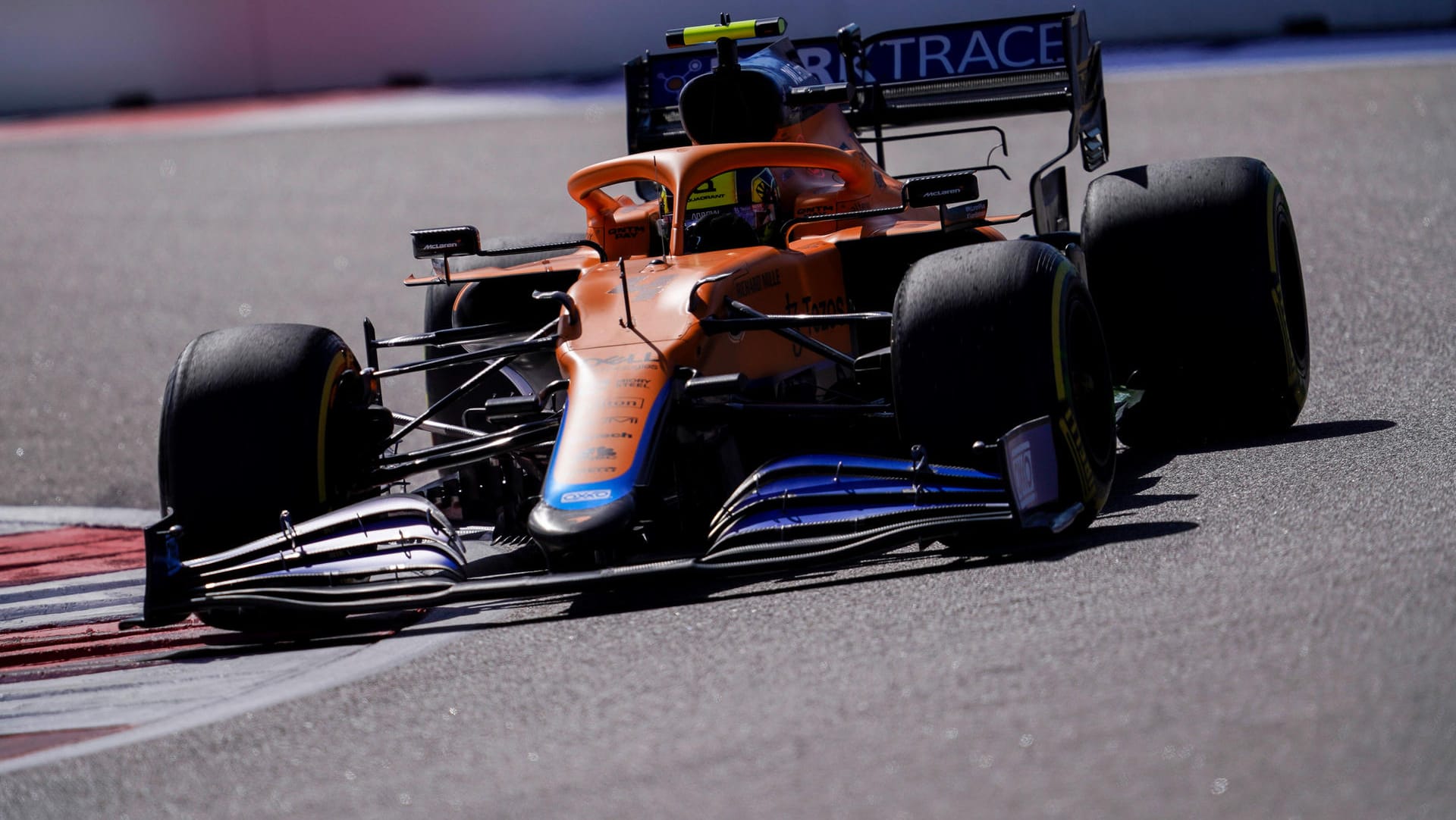 Überraschungs-Pole in Sotschi: Lando Norris.