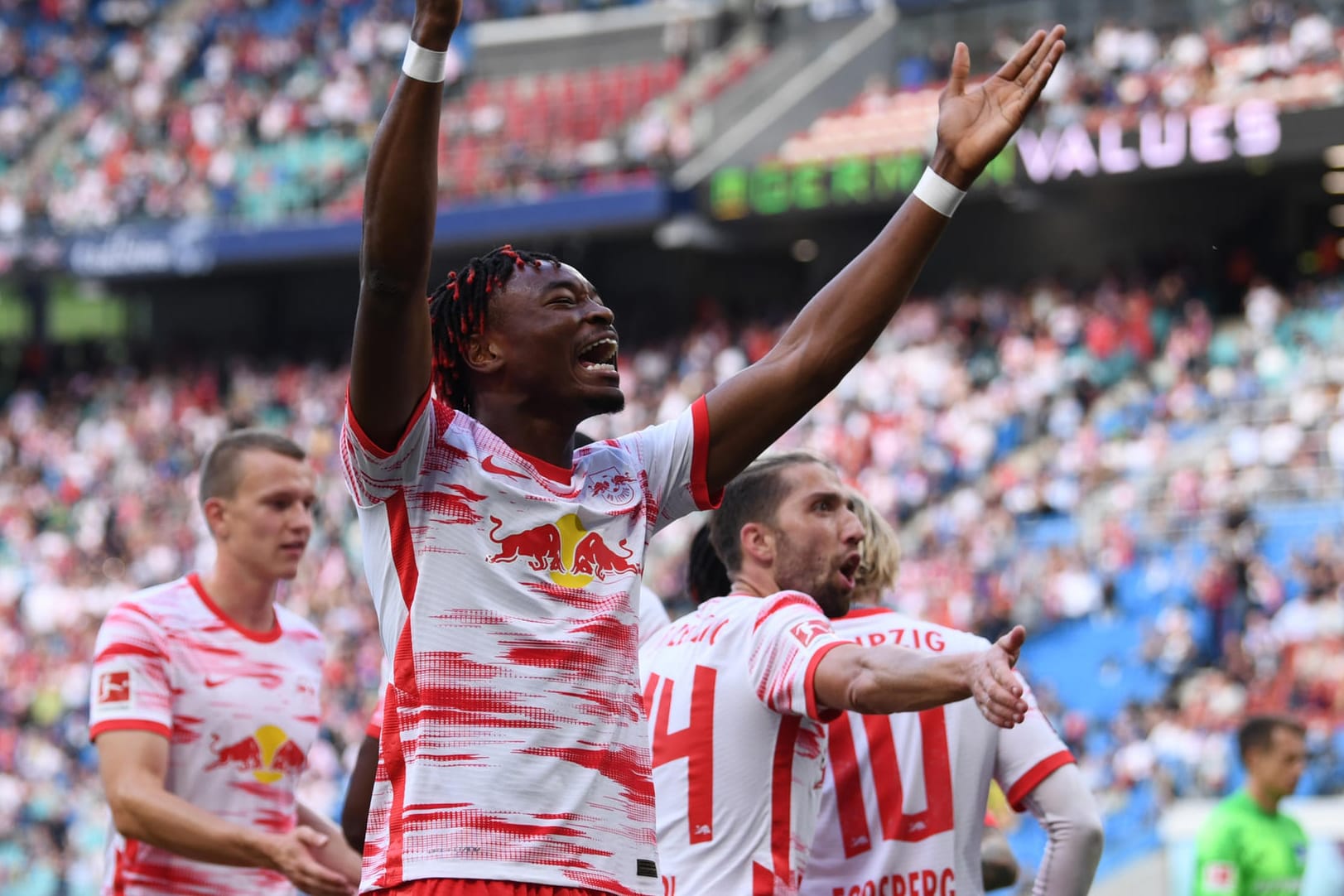 Große Freude: Leipzig ließ Hertha keine Chance.