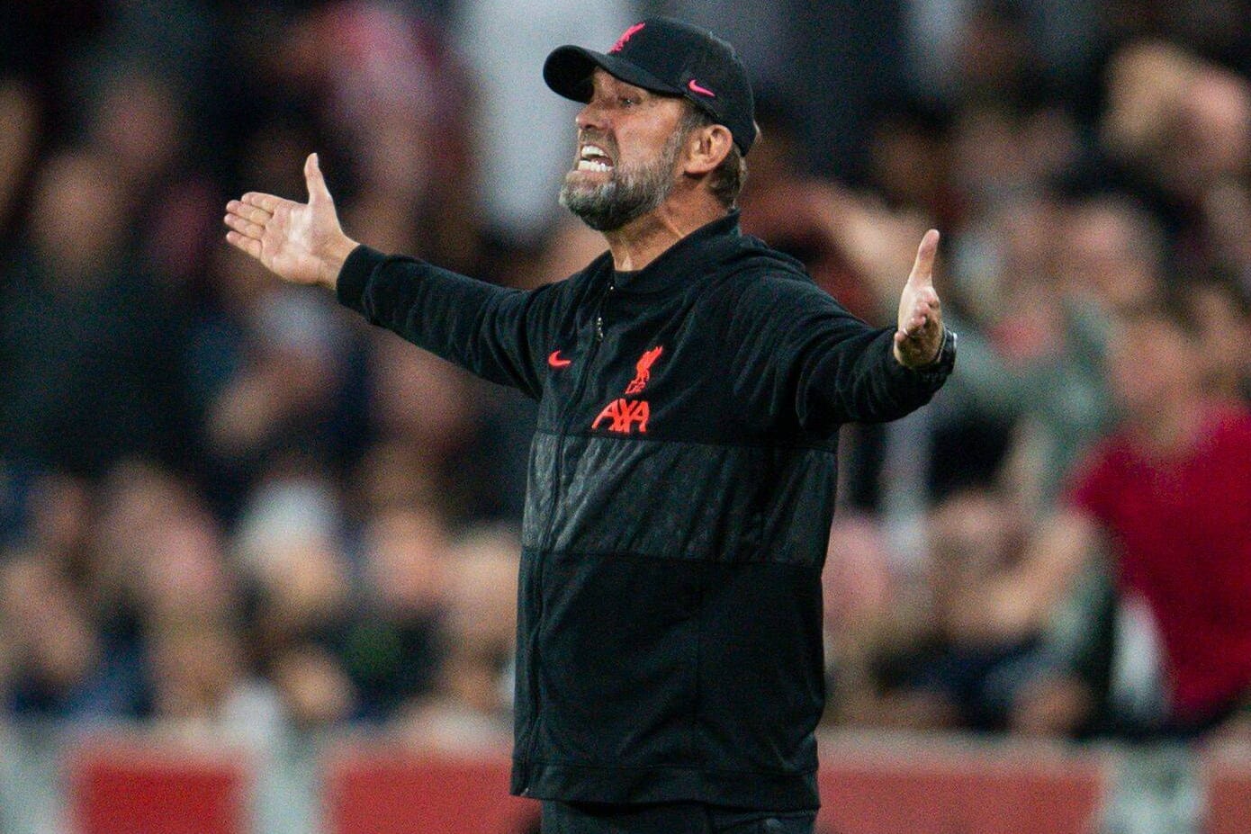Jürgen Klopp: Der Coach holte mit dem FC Liverpool in Brentford das zweite Remis in der Liga.