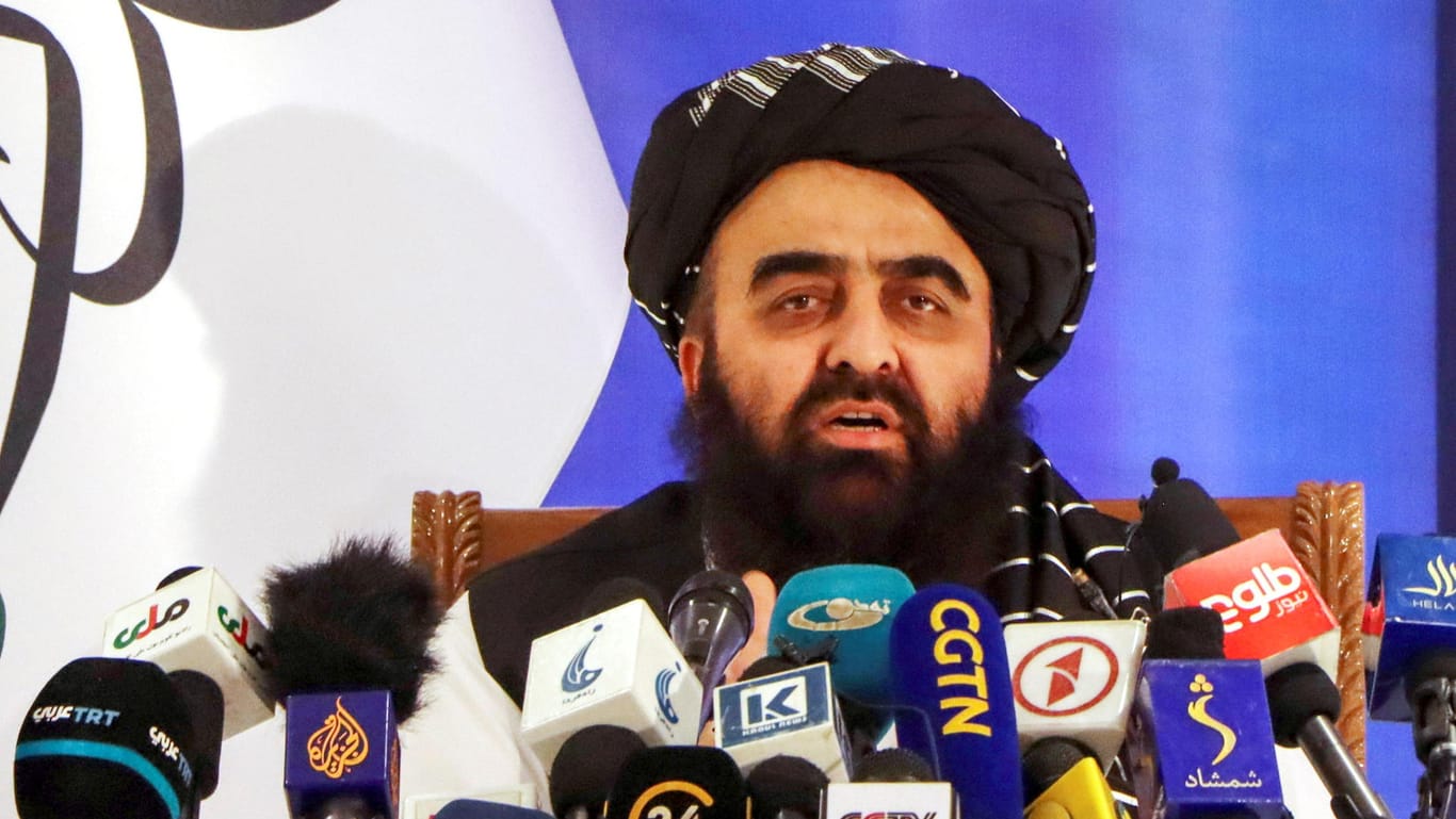 Taliban-Außenminister Motaki: Die neuen Machthaber in Afghanistan werden voraussichtlich nicht bei den UN-Generaldebatte sprechen.