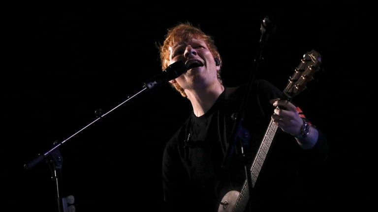 Auch Ed Sheeran trat bei dem weltweiten Benefizkonzert auf.