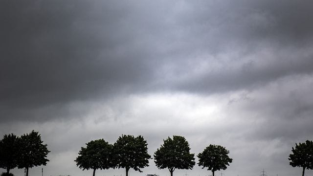 Regenwolken ziehen auf