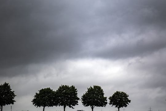 Regenwolken ziehen auf