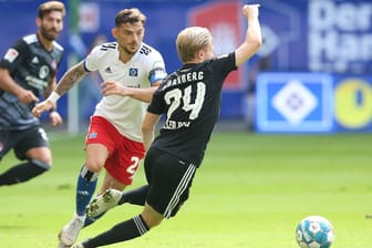Tim Leibold: Der HSV-Kapitän trat gegen seinen ehemaligen Verein aus Nürnberg an.