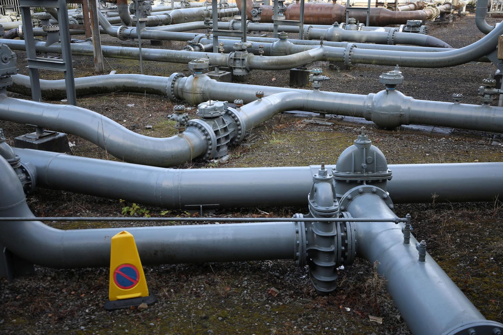 Eine Gaspipeline (Symbolbild): Im Winter könnten die Erdgaspreise weiter steigen.