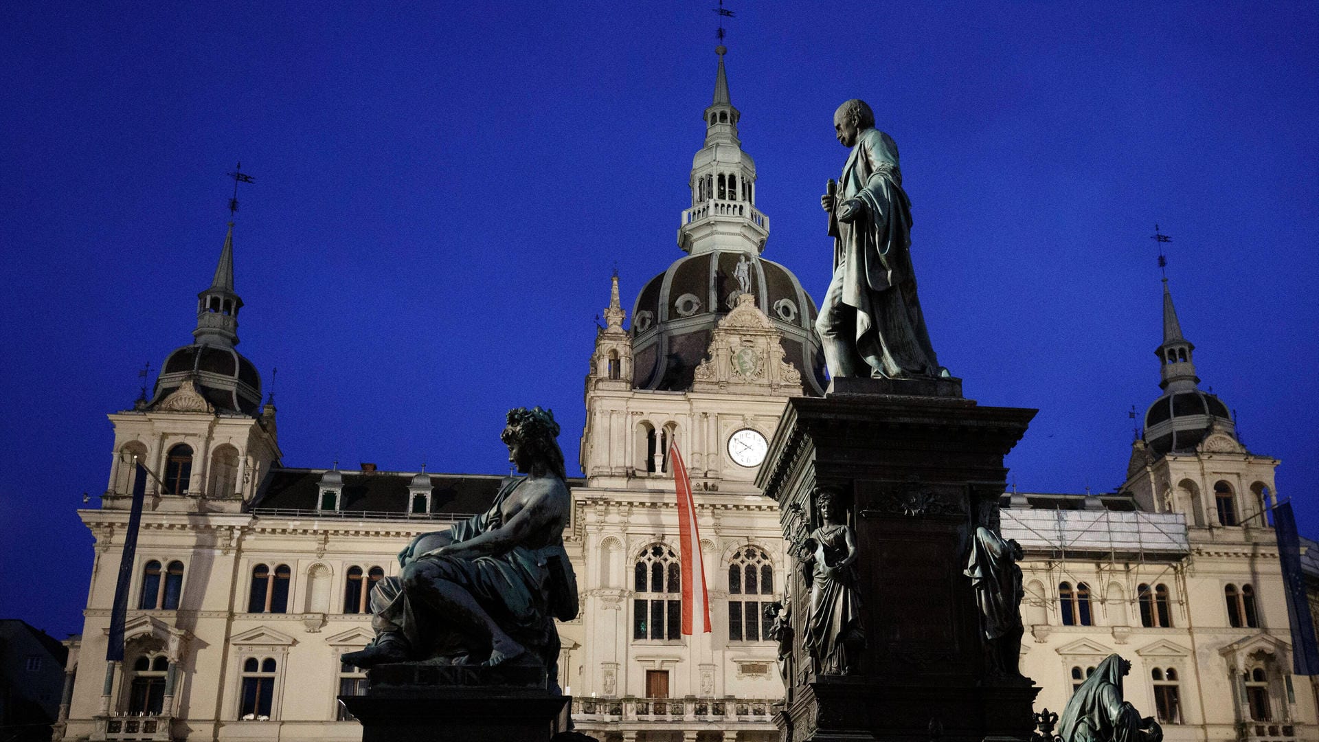 Das Rathaus von Graz: Der kommende Bürgermeister könnte dort die kommunistische KPÖ stellen. (Archivfoto)