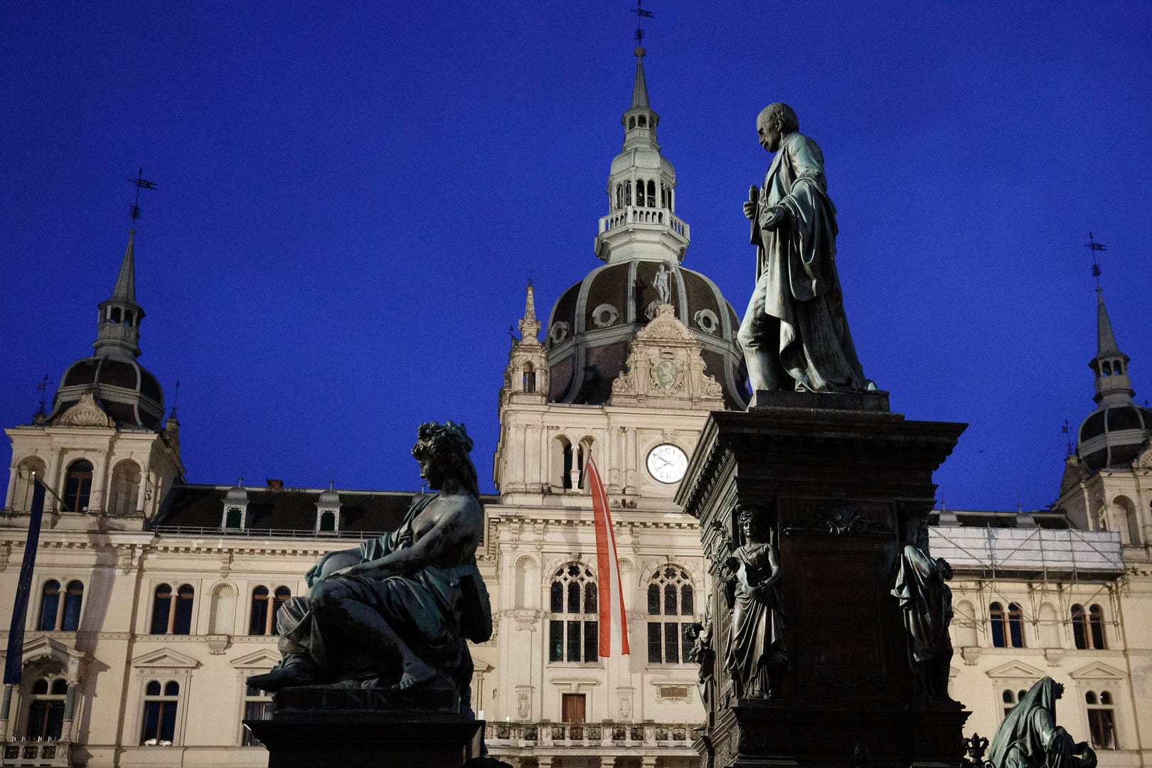 Das Rathaus von Graz: Der kommende Bürgermeister könnte dort die kommunistische KPÖ stellen. (Archivfoto)