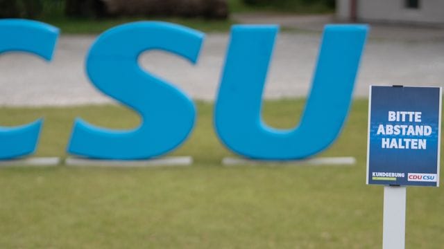 Wahlkampf CSU