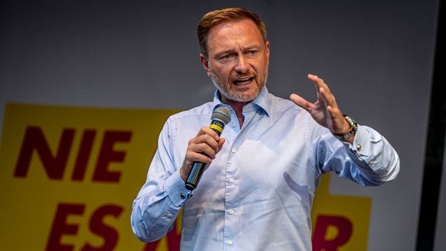 Christian Lindner spricht