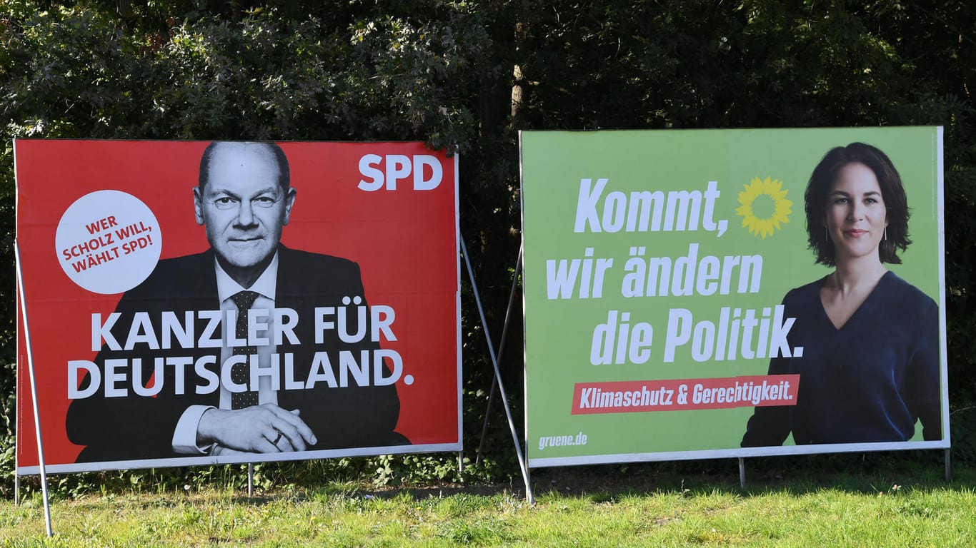 Wahlkampfplakate in Köln: Das vorläufige Wahlergebnis steht fest.