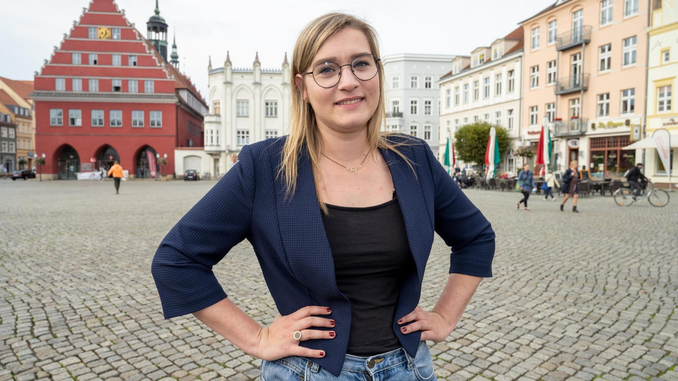 Anna Kassautzki, Direktkandidatin der SPD: Sie hat sich gegen den CDU-Kandidaten Georg Günther durchgesetzt.