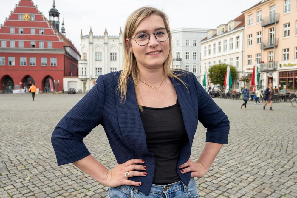 Anna Kassautzki, Direktkandidatin der SPD: Sie hat sich gegen den CDU-Kandidaten Georg Günther durchgesetzt.