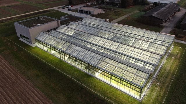 Hightech-Forschungsgewächshauses Phytotechnikum