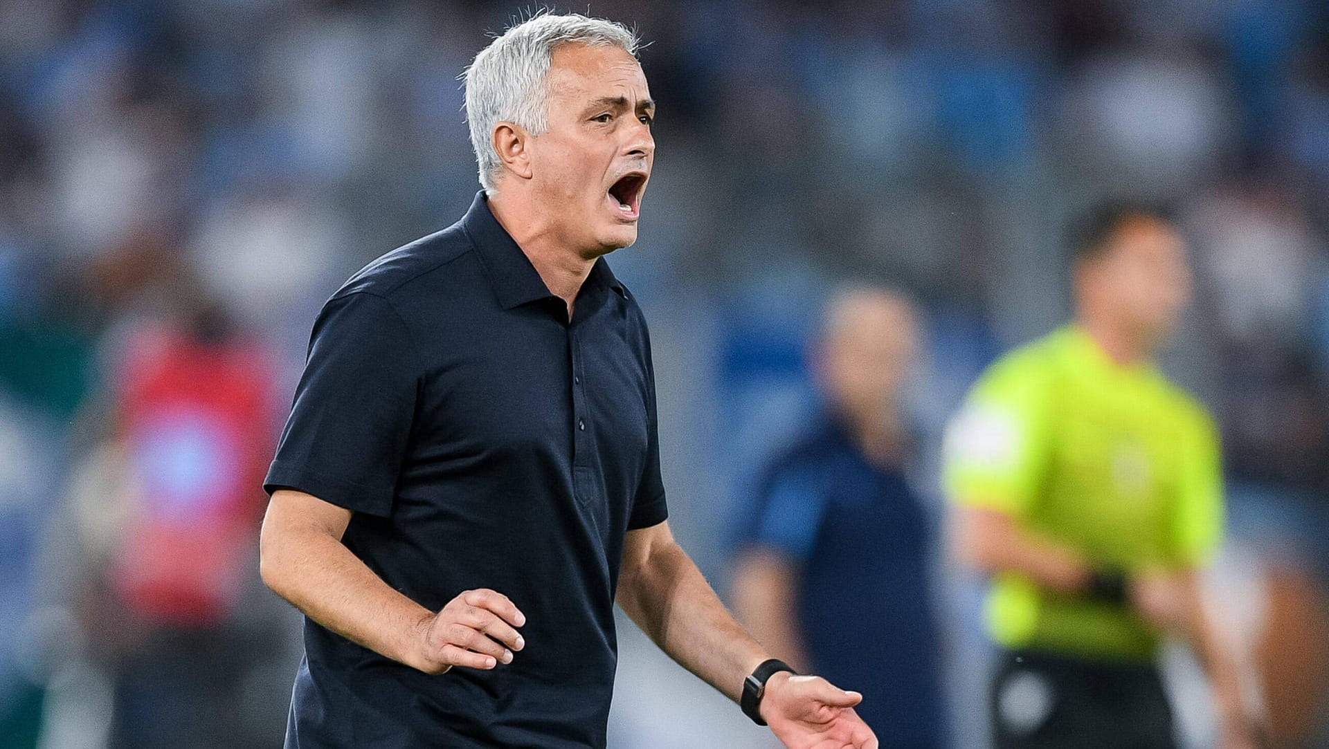 José Mourinho: Der Portugiese ist seit Sommer Trainer der Roma. José Mourinho: Der Portugiese ist seit Sommer Trainer der Roma.