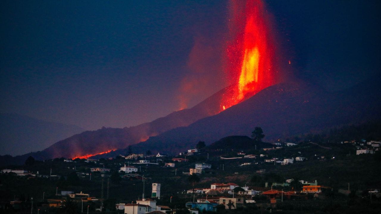 Der Vulkan auf La Palma war nur kurz verstummt.