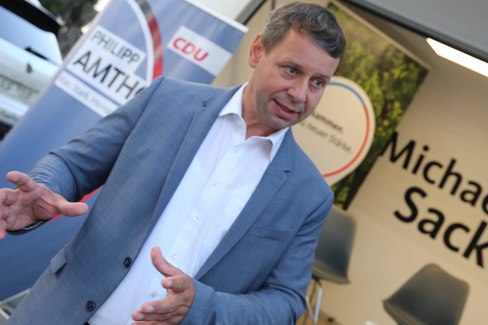 Michael Sack, Landesvorsitzender der CDU in Mecklenburg-Vorpommern: Er will auch auf sein Landtagsmandat verzichten.