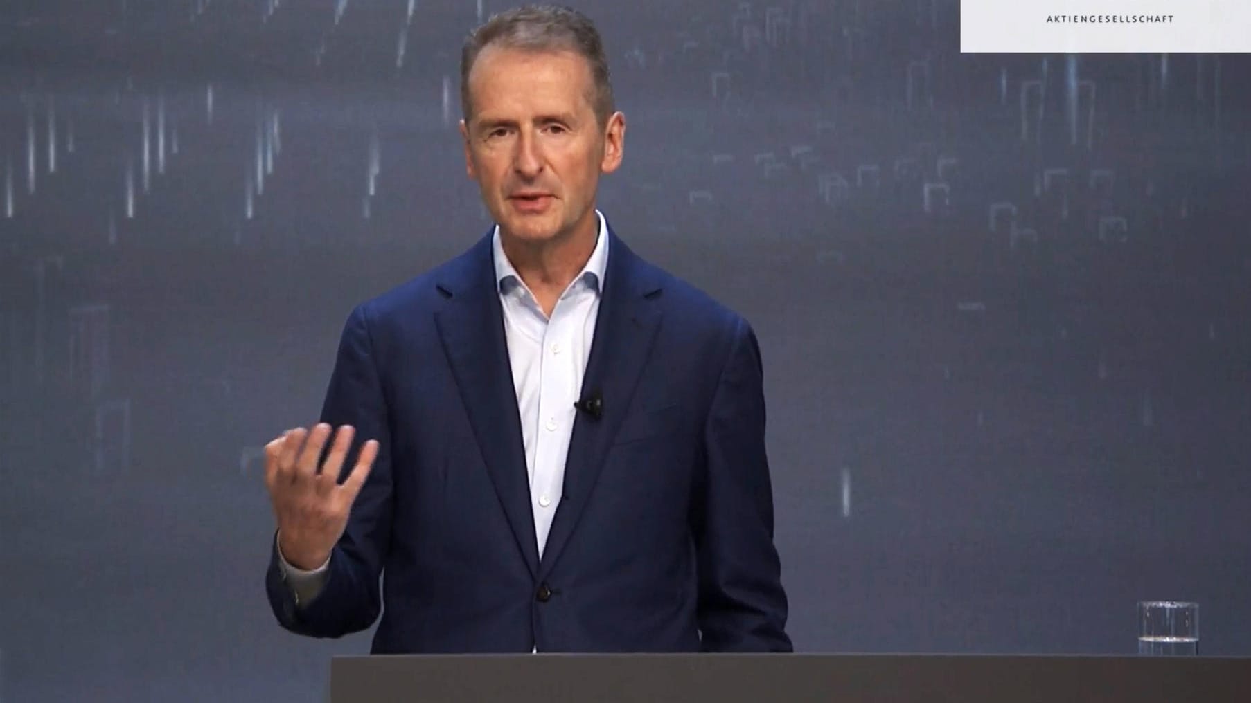 Herbert Diess: Der VW-Chef will einen höheren CO2-Preis.