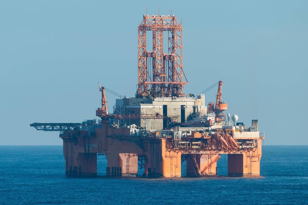Bohrinsel West Phoenix in der Nordsee (Symbolbild): Der Preis für Öl der Nordseesorte Brent erreichte ein Mehrjahreshoch.